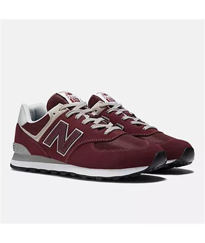 Sapatilhas New Balance Homem 574 Núcleo Garnet