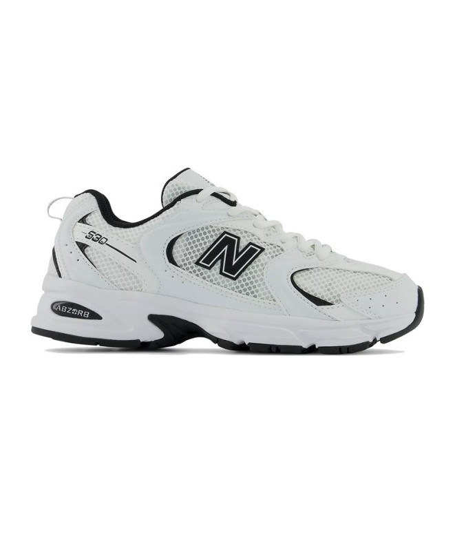 Chaussures New Balance 530 Homme Noir-Blanc