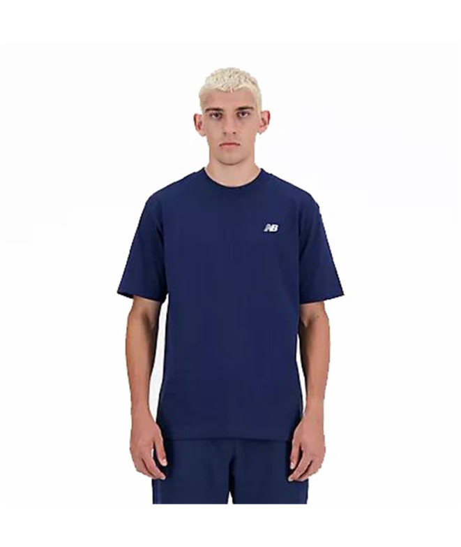 T-shirt New Balance Sport Essentials Coton Homme Marine