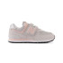 Zapatillas New Balance 574 Core Hook & Loop Infantil Gris Rosa
