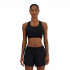 Sutiã esportivo New Balance Mulher Sleek Medium Support Pocket Preto