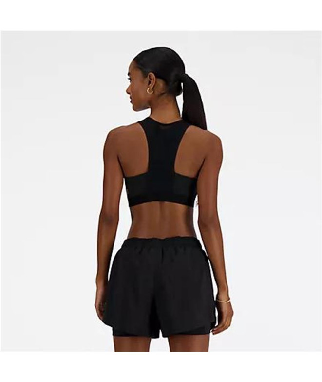 Sutiã esportivo New Balance Mulher Sleek Medium...