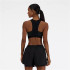 Sutiã esportivo New Balance Mulher Sleek Medium Support Pocket Preto