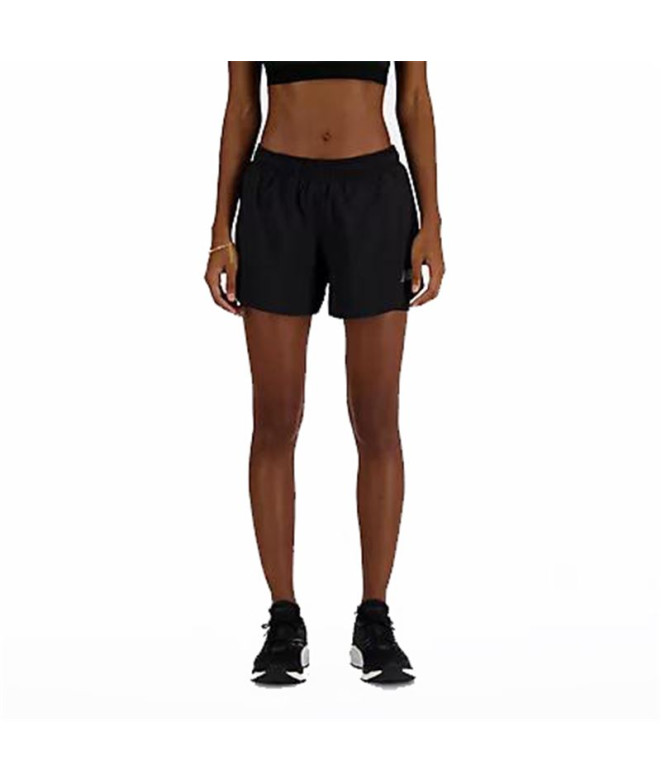 Pantalon de Running New Balance Sport Essentials 2-In-1 3 Femme Noir