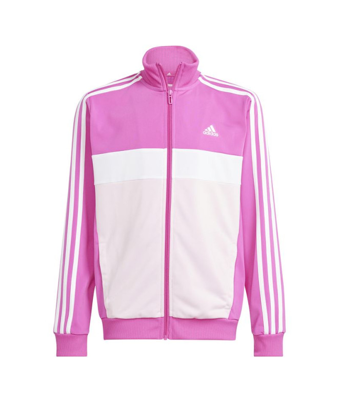 Survêtement adidas 3Stripes Tiberio Enfant Fuchsia