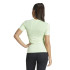 Camiseta por Fitness adidas Essentials Techfit Train Mulher Verde