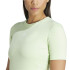 Camiseta por Fitness adidas Essentials Techfit Train Mulher Verde