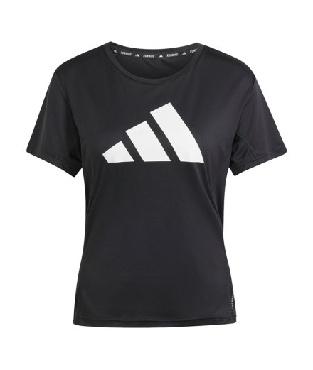 T-shirt de Running adidas Run It Femme Noir T-shirt de Running adidas Run It Femme Noir