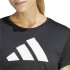 Camiseta de Running adidas Run It Mulher Preto