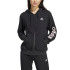 Chaqueta adidas Linear Fleeze Hoodie Mujer Negro
