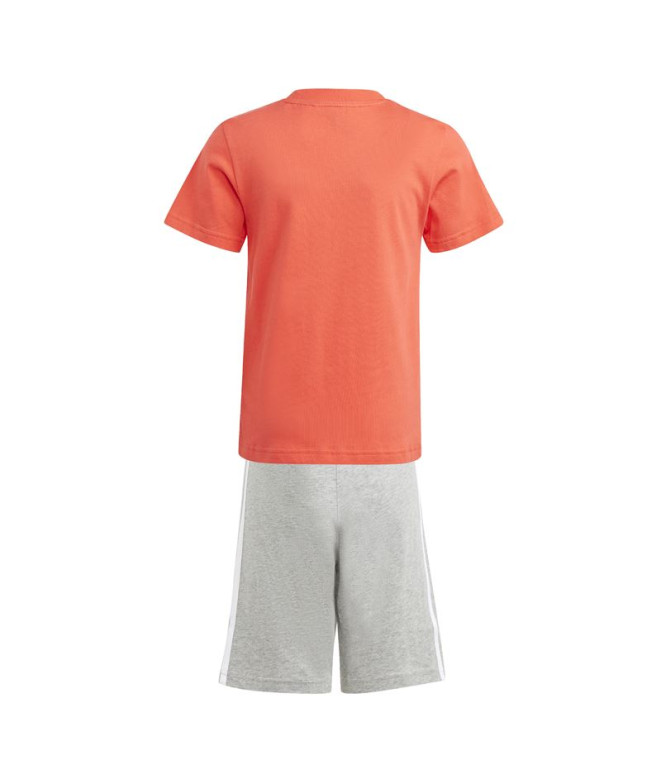 Ensemble adidas Lk 3Bandas Enfant Rouge