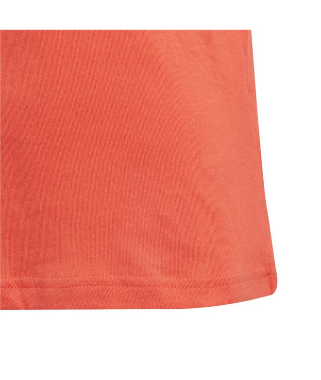 Conjunto adidas Lk 3Bandas Infantil Vermelho