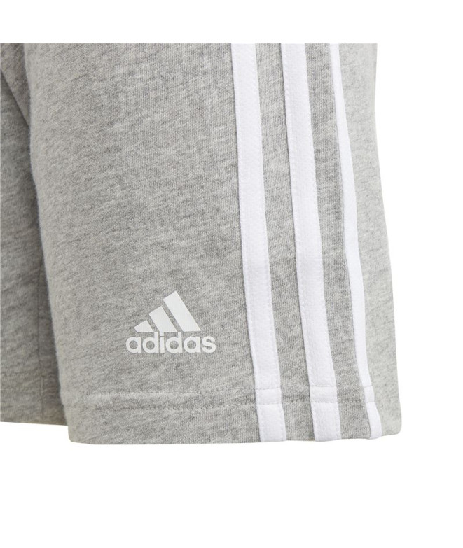 Conjunto adidas Lk 3Bandas Infantil Vermelho