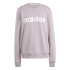 Sudadera adidas Linear French Terry Mujer Lila