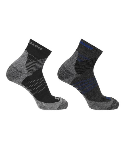 Meias caminhadas Salomon 2-Pack Cinzento Meias caminhadas Salomon 2-Pack Cinzento