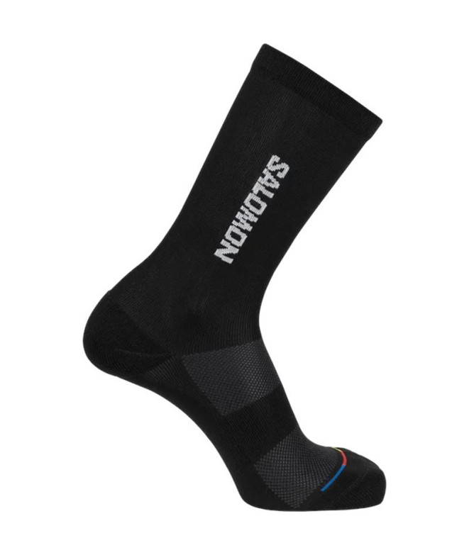 Chaussettes à partir de Fitness Salomon Bright Black