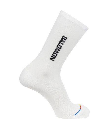 Calcetines de Fitness Salomon 365 Crew Blanco Calcetines de Fitness Salomon 365 Crew Blanco
