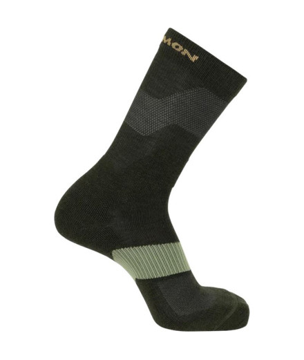 Chaussettes randonnée Salomon X Ultra Crew Vert