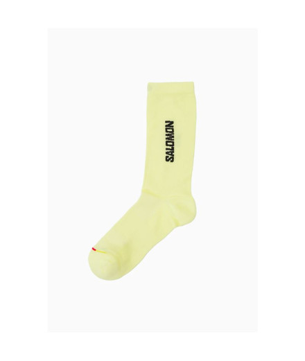 Chaussettes de Running Salomon 365 Crew Jaune