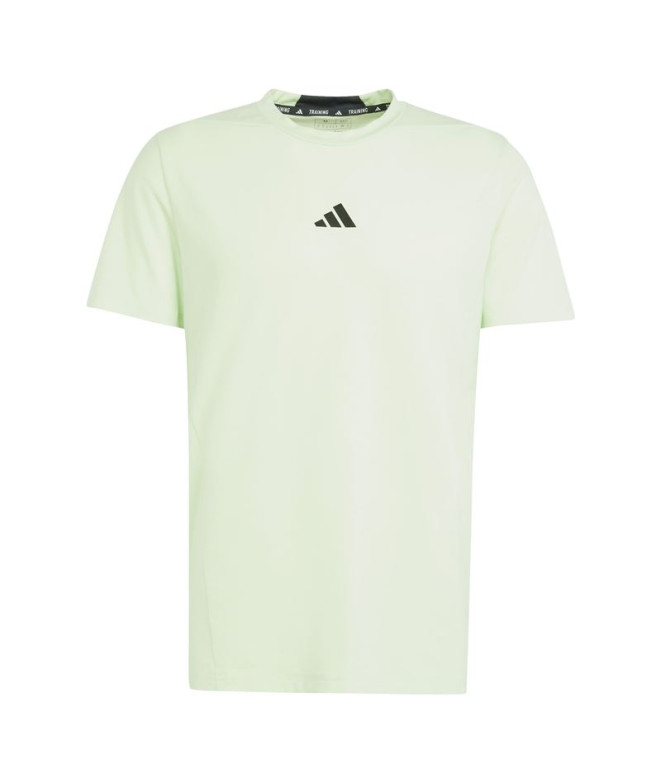 Camiseta de Fitness adidas Essentials D4T Hombre Verde