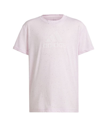 Camiseta adidas G Fi Bl Menina Rosa