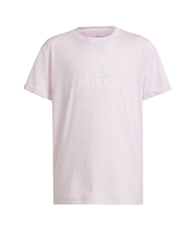 T-shirt adidas G Fi Bl Fille Rose