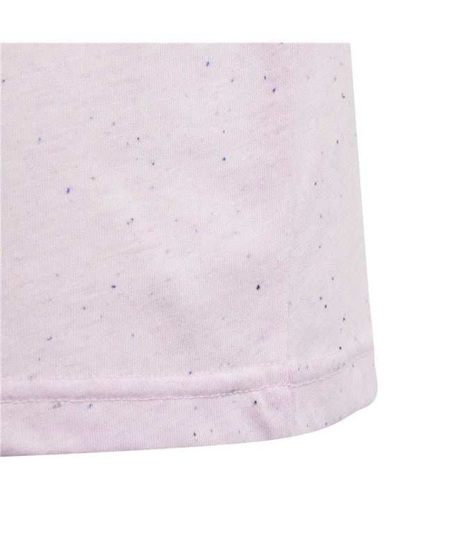 Camiseta adidas G Fi Bl Niña Rosa