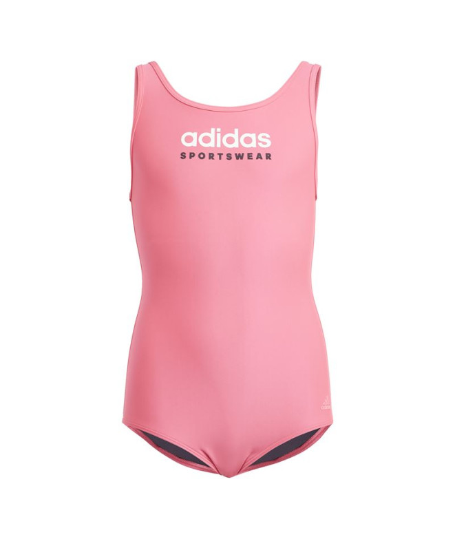 Maillot de bain de Natation adidas Sportswear U-Back Enfant Pink