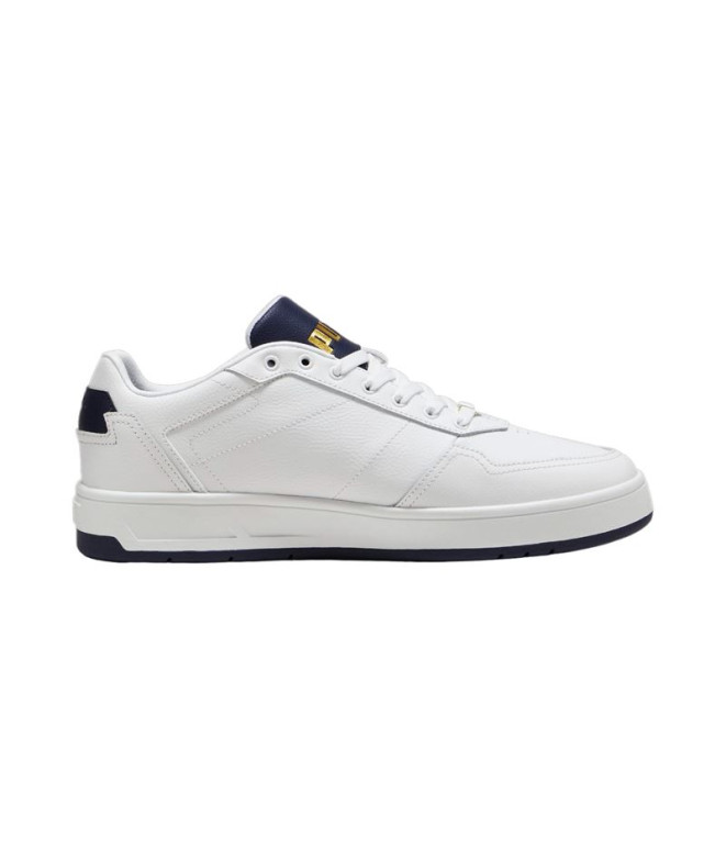 Sapatilhas Court Puma Classic Branco/Azul