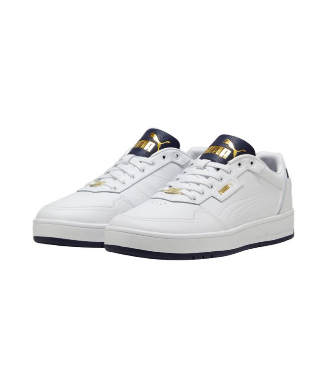 Chaussures Puma Court Classic Blanc/Bleu