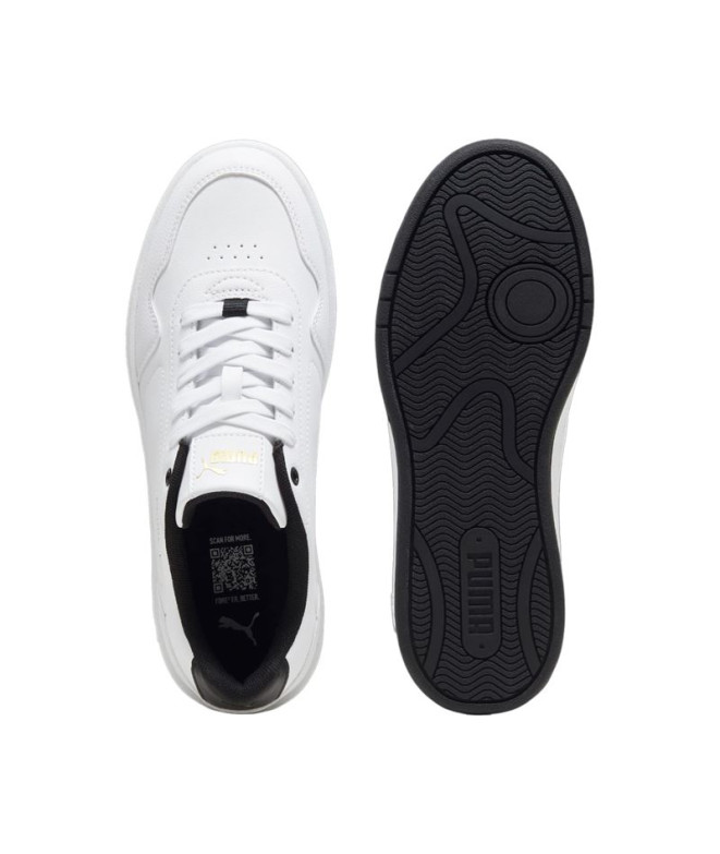 Chaussures Court Puma Classy Blanc/Noir Femme