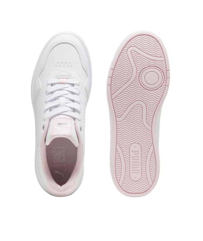 Chaussures Court Femme Puma Classy White