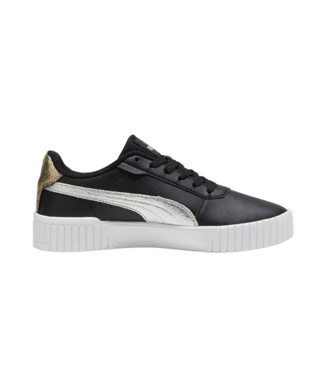 Sapatilhas Mulher Puma Carina 2.0 Metallic Black