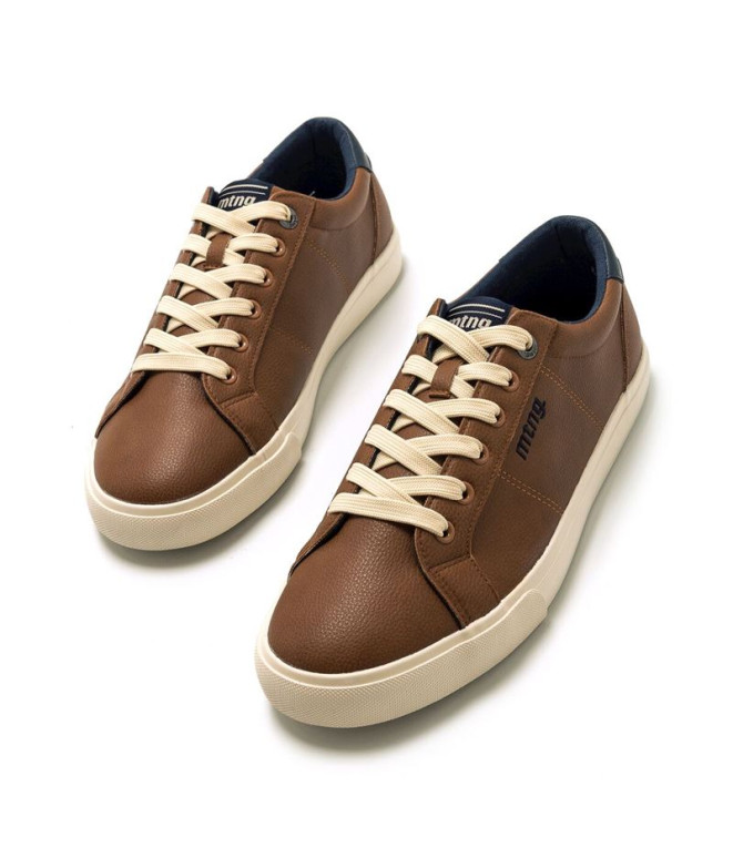 Chaussures Mustang Aria Marron Cuir Usain...
