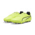 Botas de futebol Puma King Match MG Lima/Preto
