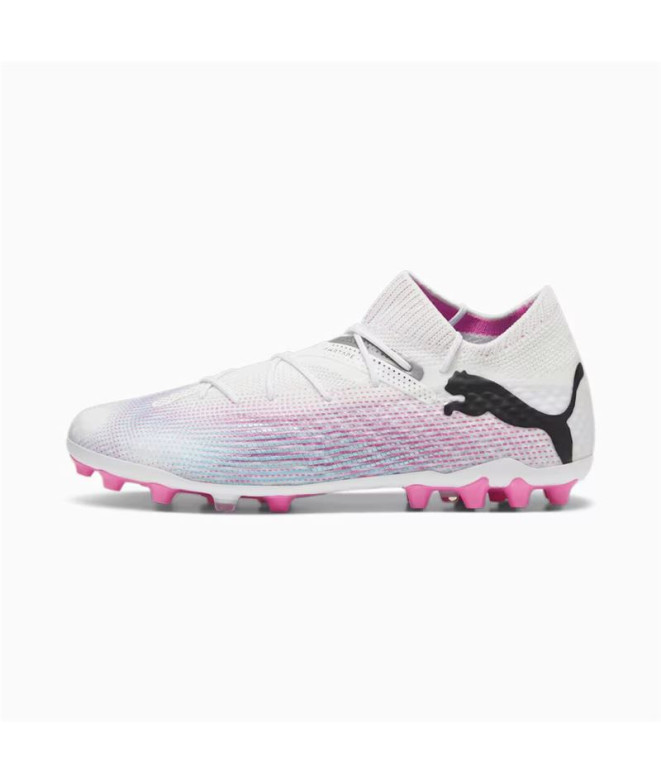 football Puma Future Ultimate MG White Pink Boots