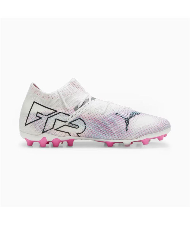futebol Botas Puma Future Ultimate MG Branco Rosa