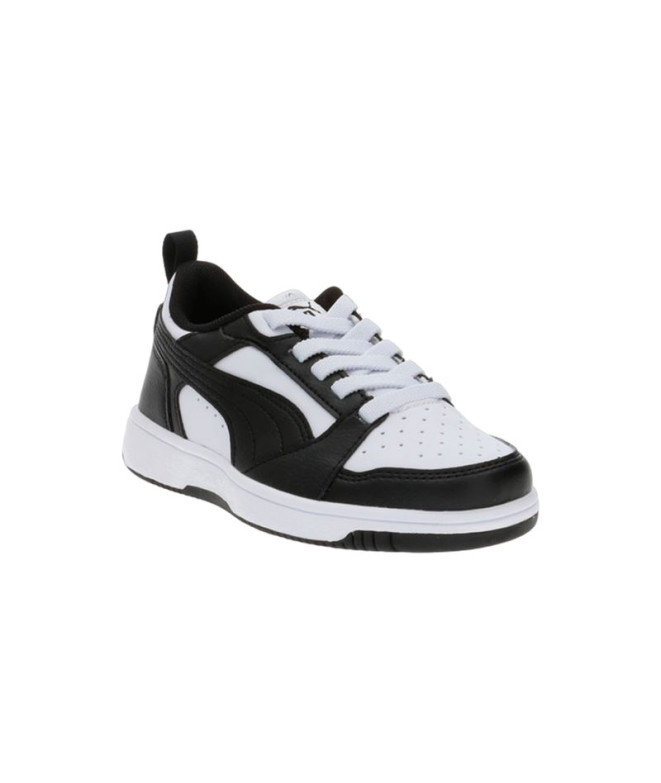 Chaussures Puma Rebound V6 Lo A Enfant Blanc