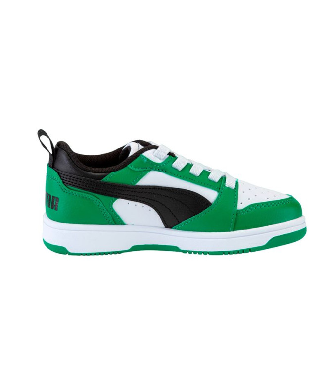 Chaussure puma on sale enfant verte