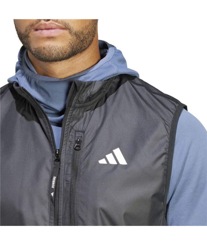 Colete de Running adidas Own the run Homem Preto