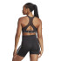 Sutiã esportivo adidas Mulher Essentials Powereact Mid support 3Bands Preto
