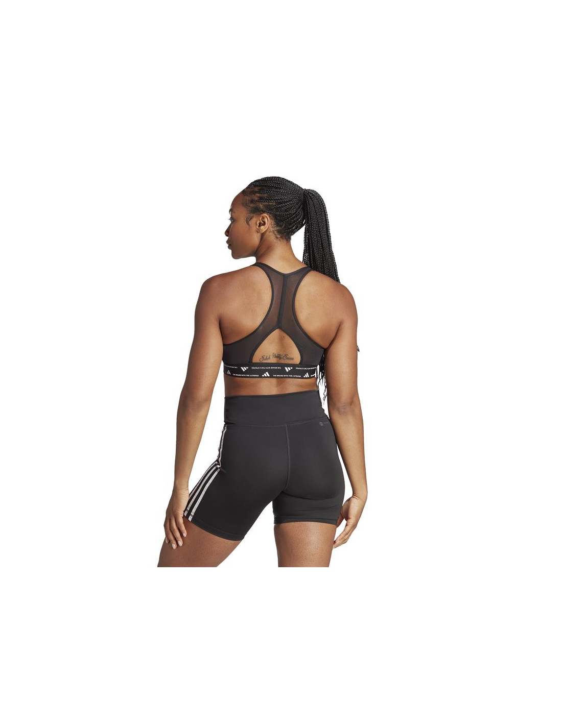 Brassiere de sport adidas Taille S noir