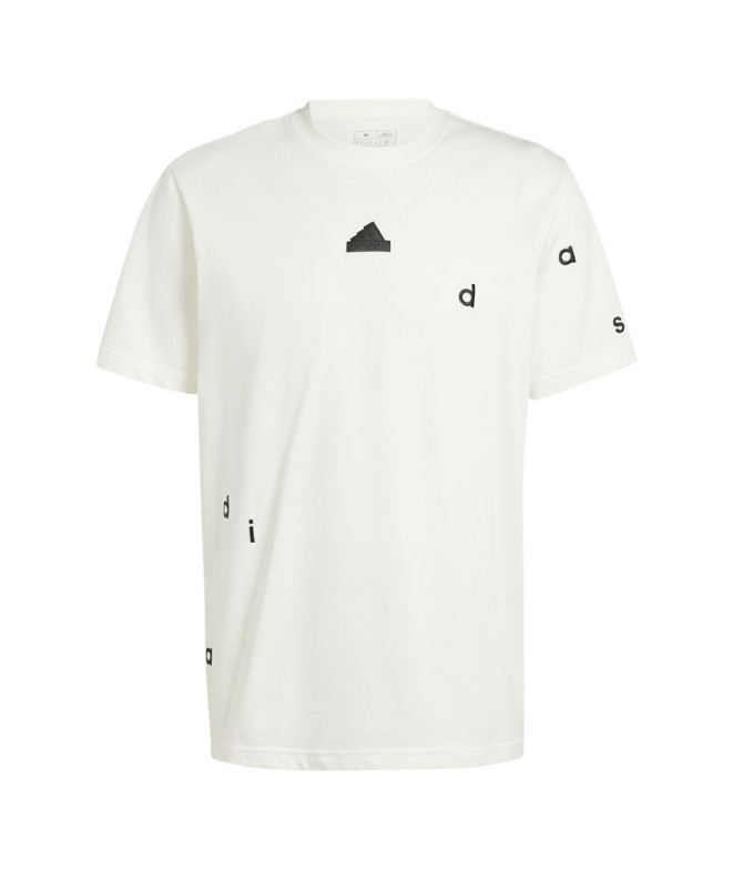 Camiseta adidas Bl Sj Q1 Homem Branco