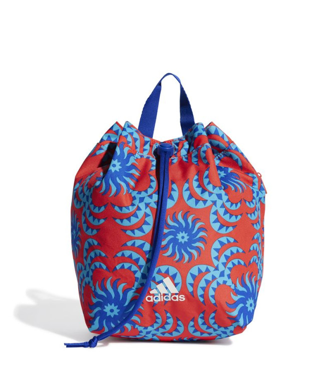 Mochila adidas Farm Bag Mujer Azul Rojo