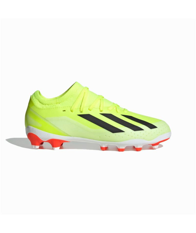 Futebol adidas X Crazyfast League Mg Infantil Amarelo Botas