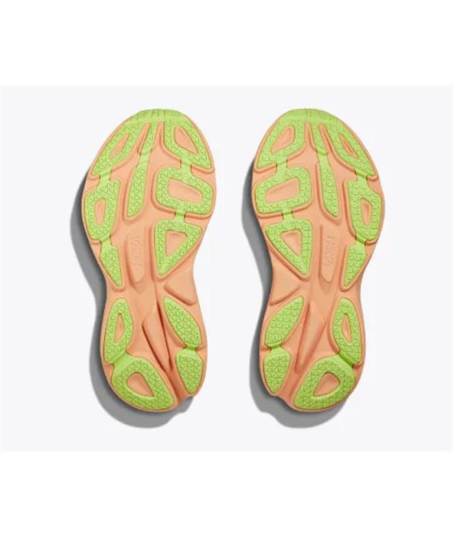Chaussures de Running Hoka Bondi 8 Femme Corail