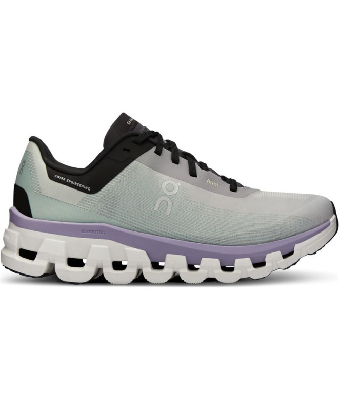 Chaussures par Running On running Cloudflow 4 Femme Green Grey