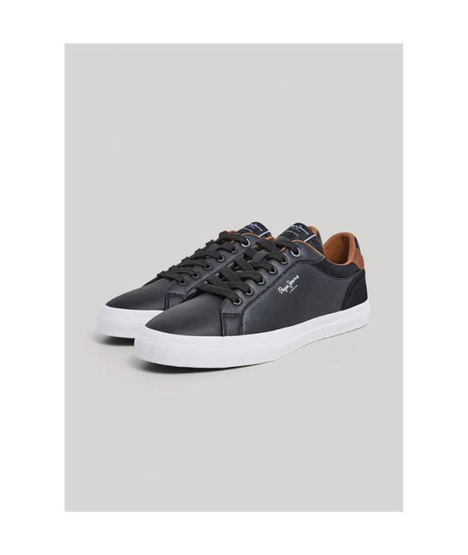 Sapatilhas Pepe Jeans Kenton Court Homem Preto