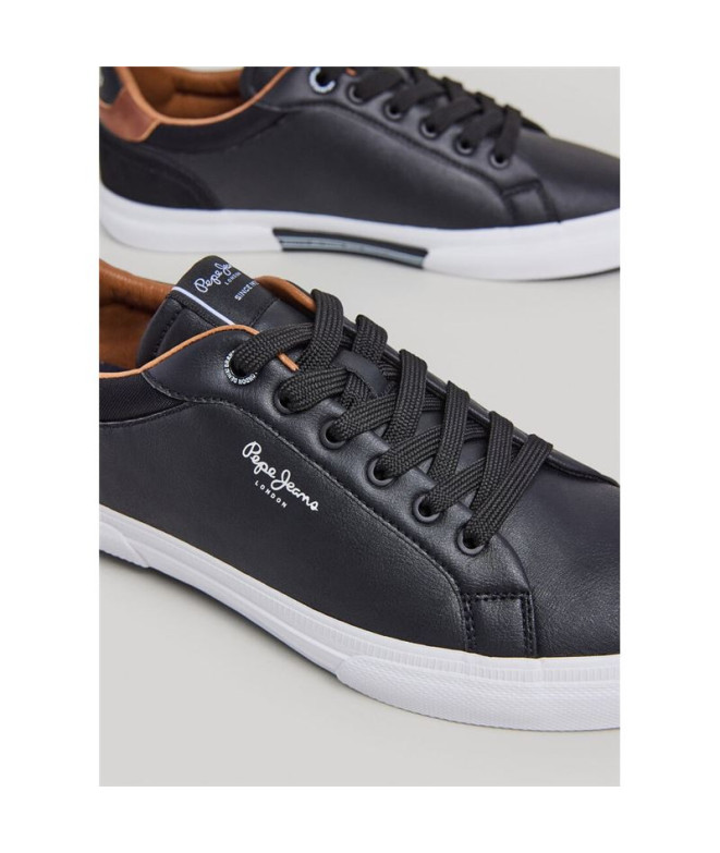Sapatilhas Pepe Jeans Kenton Court Homem Preto
