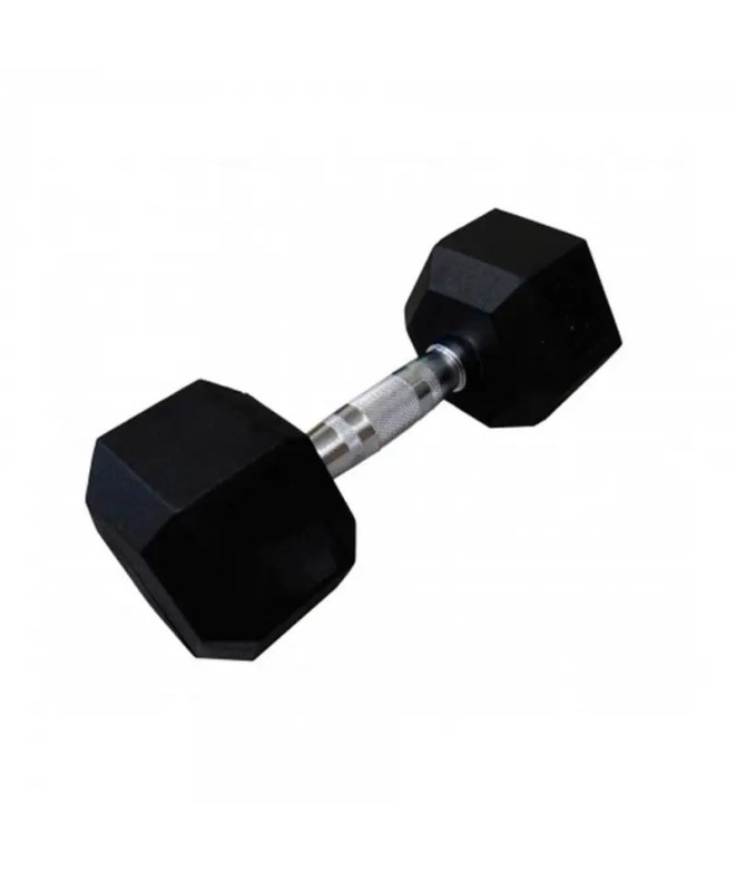 Haltere da fitness Softee Hexagonal 20 kg Preto